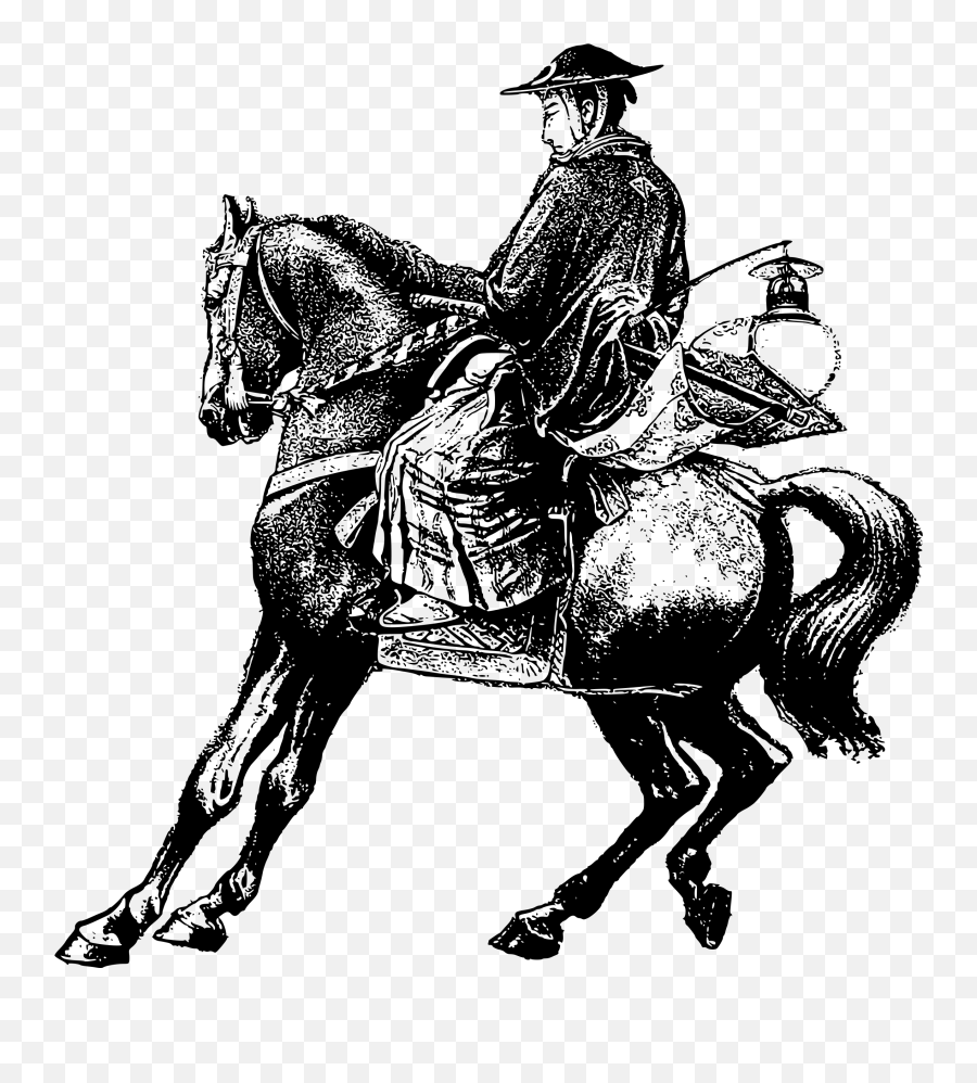 Horse Clipart Man Horse Man - Samurai Horse Png Emoji,Man And Horse Emoji