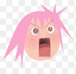 Upset Young Girl - Portable Network Graphics Emoji,Suspicious Emoticon