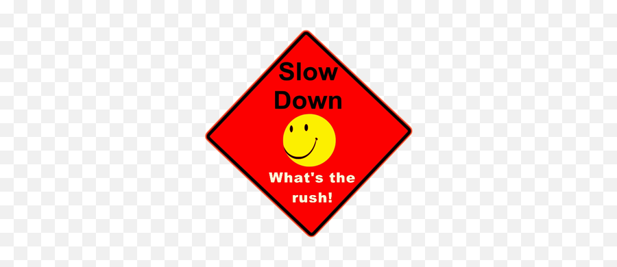 Slow Down Red Sign - Traffic Sign Emoji,Love Emoji