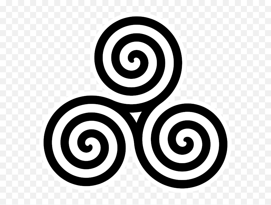 Triple - Triple Spiral Symbol Emoji,Degree Emoji
