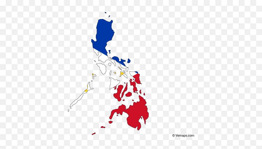 Flag Map Of Philippines - Philippine Map Vector Png Emoji,Hong Kong Flag Emoji
