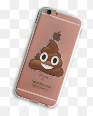 Milkyway Poop Emoji Clear Tpu Cell Phone Case For Iphone 7 - Iphone,Cell Phone Emoji