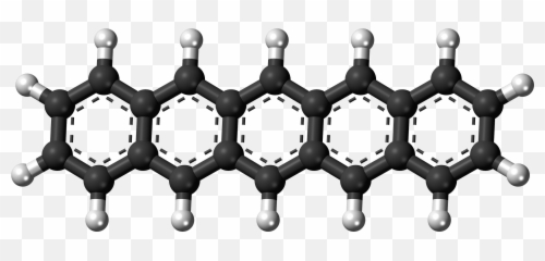 Pentacene Molecule Ball - Alizarin Molecule Emoji,Ball And Chain Emoji