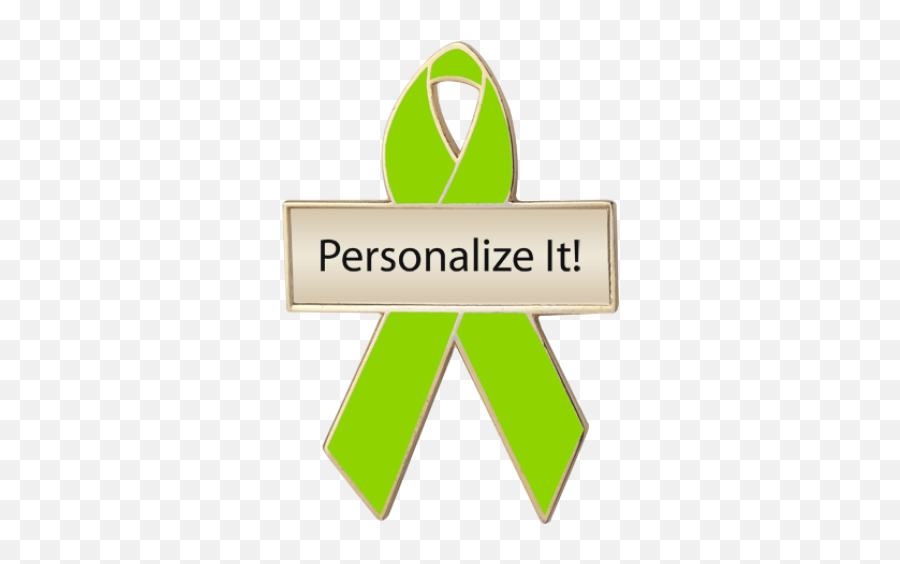 Lime Green Awareness Ribbons - Mental Health Neon Green Ribbon Emoji,Green Ribbon Emoji
