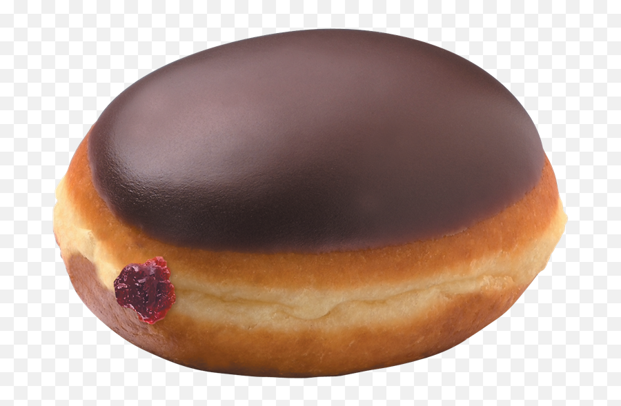 Chocolate Iced Raspberry Filled - Kreme Filled Krispy Kreme Donuts Emoji,Basketball Donut Coffee Emoji