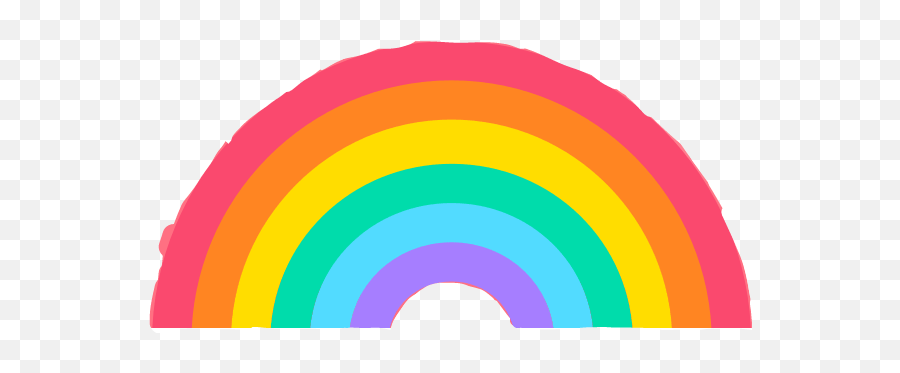 Rainbow Peace Pride Lgbt Gay Lesbian Boy Girl - Circle Emoji,Lesbian Emoji