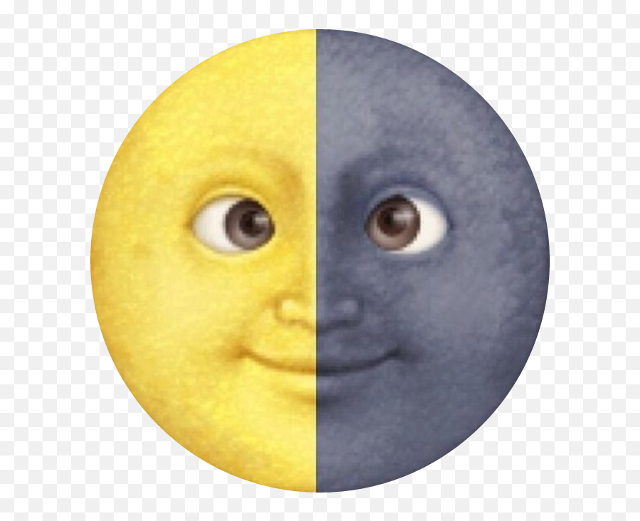 Emoji Luna Tumblr Lunita Moon Png - Moon Emoji,Sol Emoji