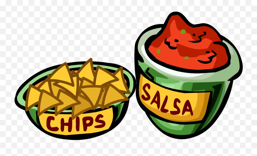 Dip Clip Art Image Blue Bowl Filled - Chips And Dip Clipart Emoji,Dip Emoji