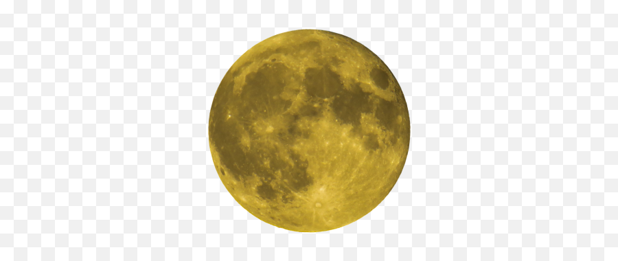 Download Free Png Yellow Full Moon Png - Transparent Yellow Moon Png Emoji,Full Moon Emoji