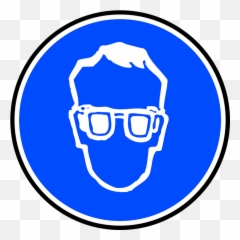 Free Eye Glasses Illustrations - Wear Safety Goggles Png Emoji