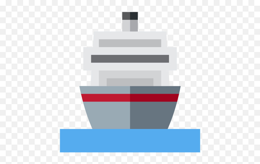Ship Emoji Icon Of Flat Style - Available In Svg Png Eps Boat Front On Cartoon,Rocket Ship Emoji