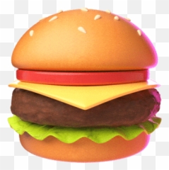 Burger Sticker - Iphone Burger Emoji,Hamburger Emojis