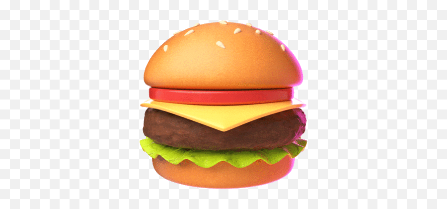 Burger Sticker - Iphone Burger Emoji,Hamburger Emojis