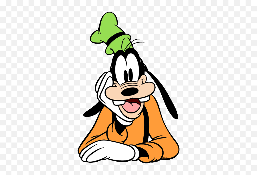 Goofy Clipart Face - Mickey Mouse Characters Goofy Emoji,Goofy Face Emoji