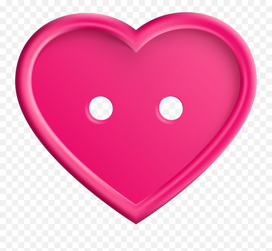 Heart Button Clipart Emoji,Emoji Buttons