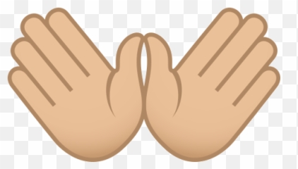 Open Hands Joypixels Gif - Emoji Manos