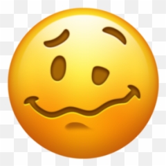Sad Triste Loca Loco Love Emojis - Woozy Face Png