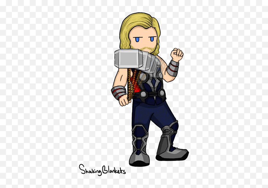 Top Mini Thor Stickers For Android U0026 Ios Gfycat - Animated Gif Thor Gif Emoji,Thor Emoji