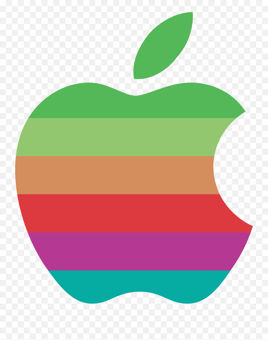 Apple Logo Rainbow Wallpapers - Wallpaper Cave Apple Logo Gif Png Emoji,Rasta Emoji Iphone