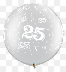 25 - ARound 3 Foot Latex Balloon Event Emoji