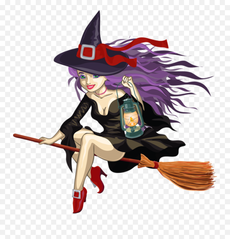 Witch Png Image - Purepng Free Transparent Cc0 Png Image Witch Clipart Emoji,Witch On Broom Emoji