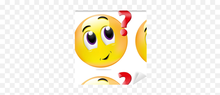 Smiley - Smiley Question Face Emoji,Emoticon Wallpaper