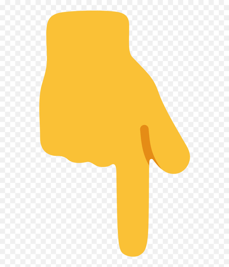 Emoticon Pointing Down - Finger Pointing Down Png Emoji,Bowing Emoji ...
