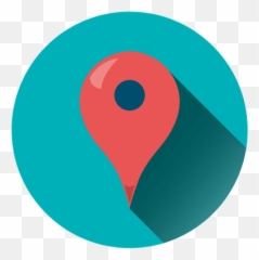 Transparent Png Svg Vector File - Circle Icon Location Png Emoji,Location Pin Emoji