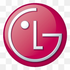 Lg Electronics - Pink Logo With Face Emoji