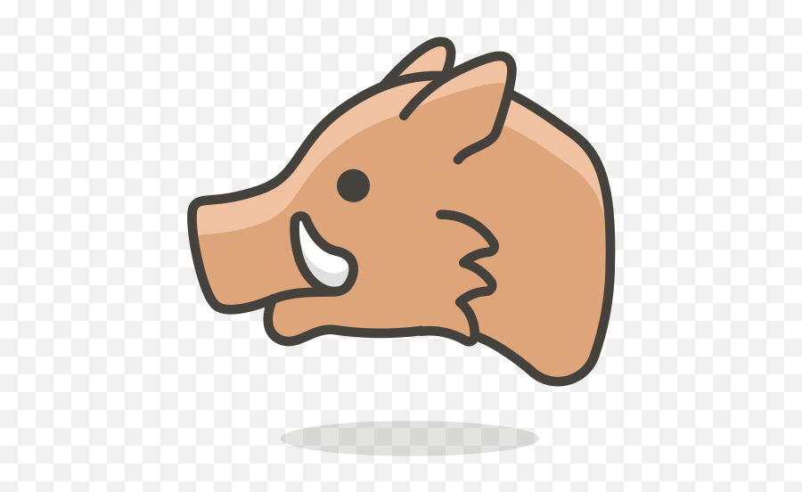 Boar Icon At Getdrawings - Clip Art Emoji,Boar Emoji