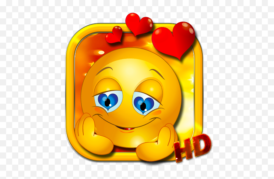 Lovely Emoji Apus Live Wallpaper - Love Smiley Face Png,Scarecrow Emoji