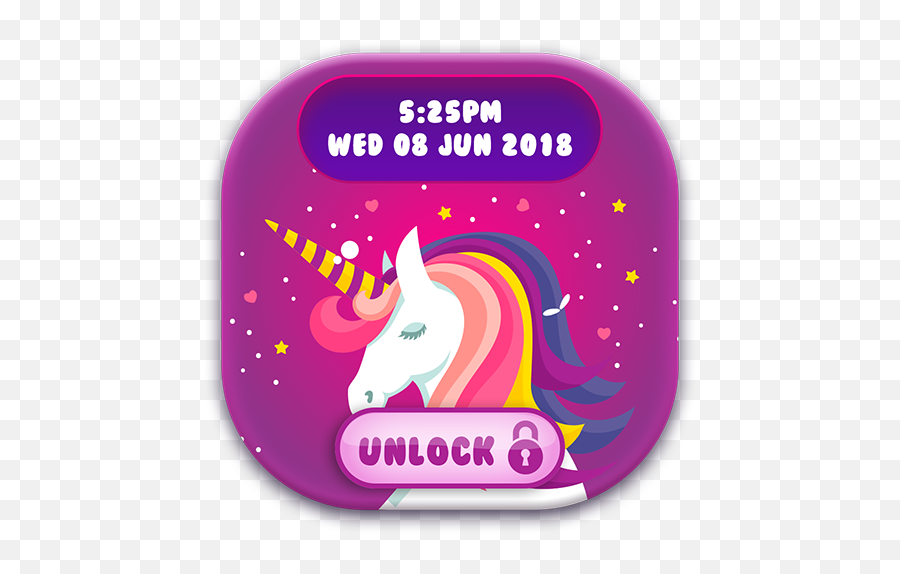 Unicorn Pin Lock Screen - Unicorn Clipboard Emoji,Ghetto Emojis App