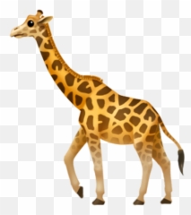 Apple Unveils New Emojis Including Gender Neutral Options - Transparent Background Giraffe Clipart