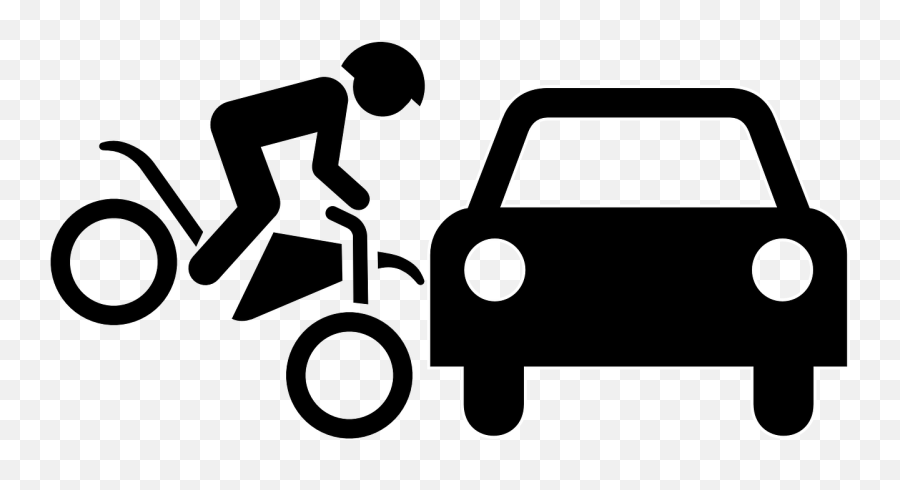 Motorcycle Car Crash Pictogram Traffic - No Accident Emoji,Car Crash Emoji