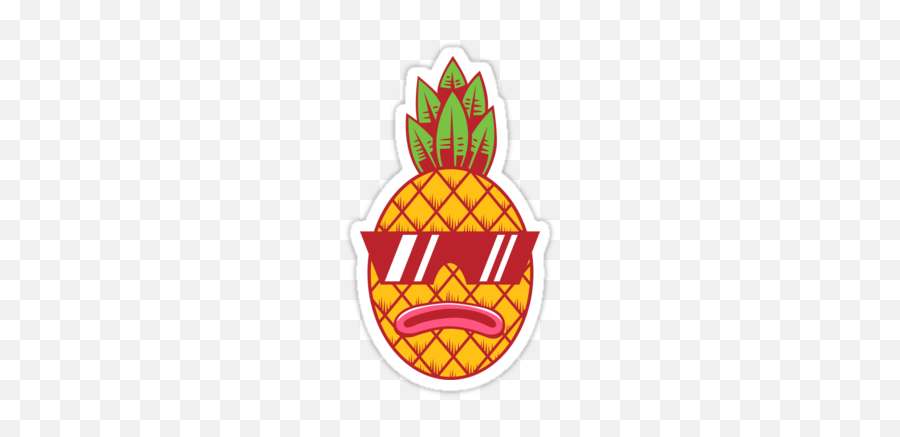 Fresh Pineapple Sticker - Fruit Emoji,Filthy Frank Emoji