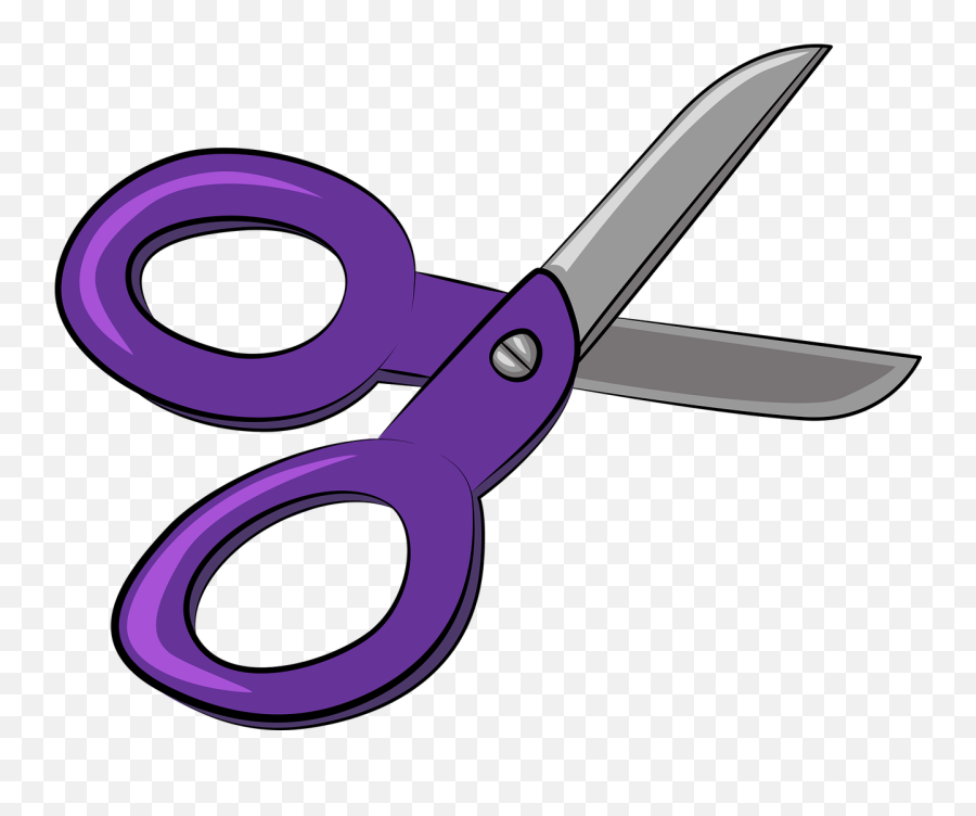 Scissors Cutting Paper Clipart - Clip Art Of Scissors Emoji,Scissor Emoji