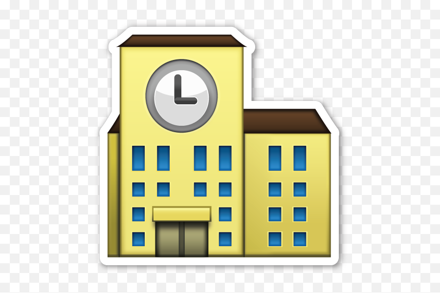School - School Emoji Png,Hotel Emoji