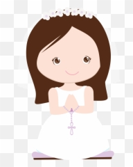 Funeral Clipart Confirmacion Funeral - Primera Comunion Niña Png Emoji,Emoji Angelito