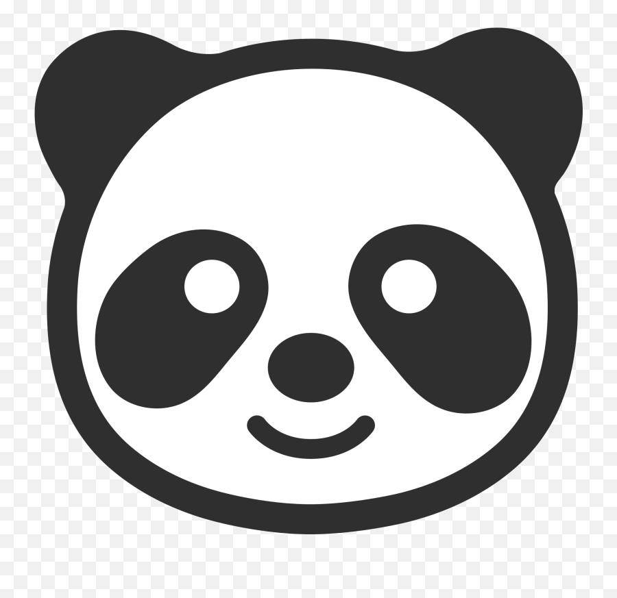 Emoji Panda Transparent Png - Gloucester Road Tube Station,Panda Emoji
