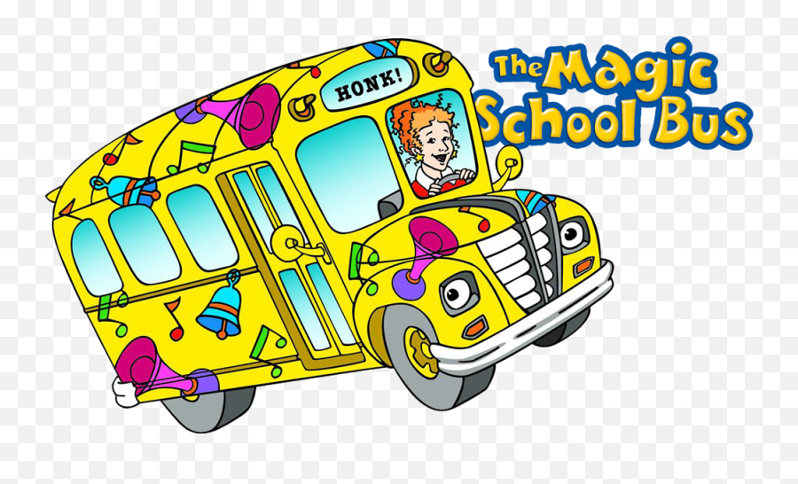 Transparent Magic School Bus Clipart Emoji,Bus Emoji