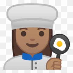 Medium Skin Tone Emoji - Chef Png
