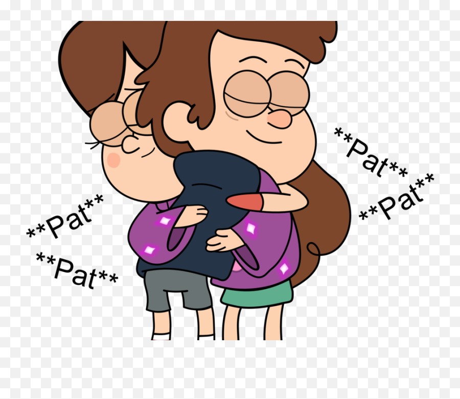 Png Hugs Friends Cartoon Pictures Of Friends Hugging - Mabel Dipper And Mabel Hugging Emoji,Emoji For Hug