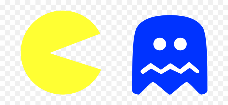Pacman Blue Ghost Png - Pacman Blue Ghost Png Emoji,Pac Man Emoji
