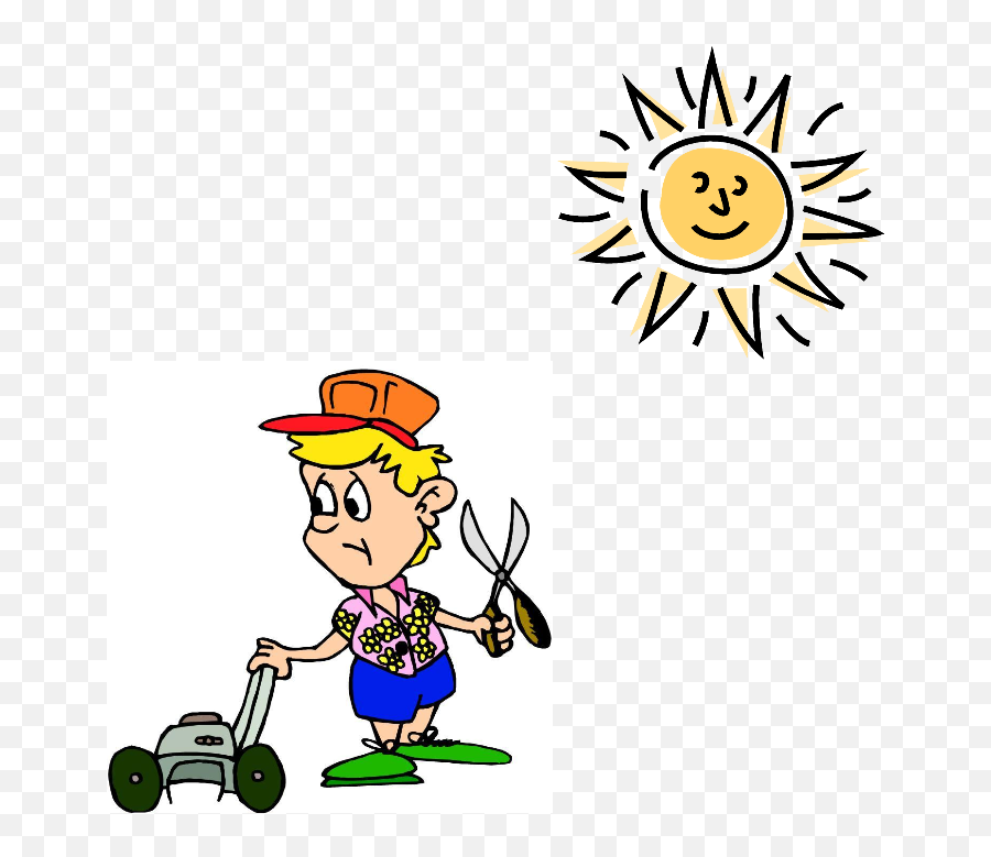 Free Lawn Maintenance Pictures Download Free Clip Art Free - Doterra Sunny Diffuser Blends Emoji,Lawnmower Emoji