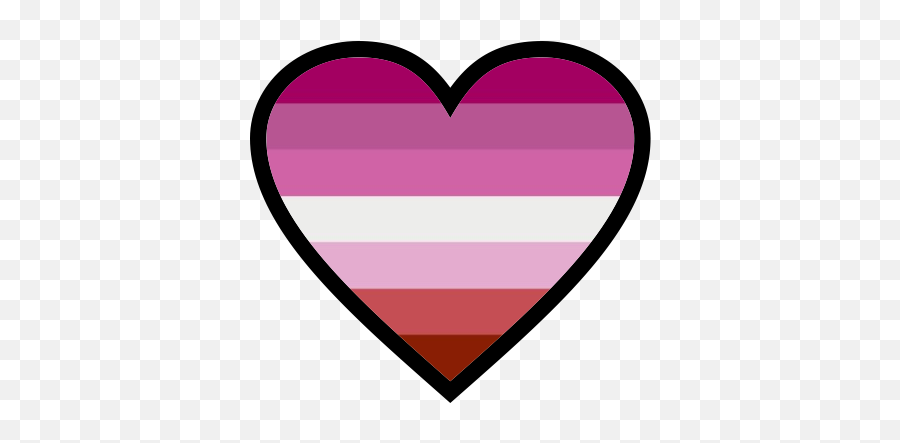 Lesbianflag Freetoedit - Heart Emoji,Lesbian Flag Emoji