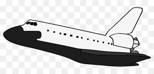 Transparent Background Space Shuttle - Clip Art Emoji