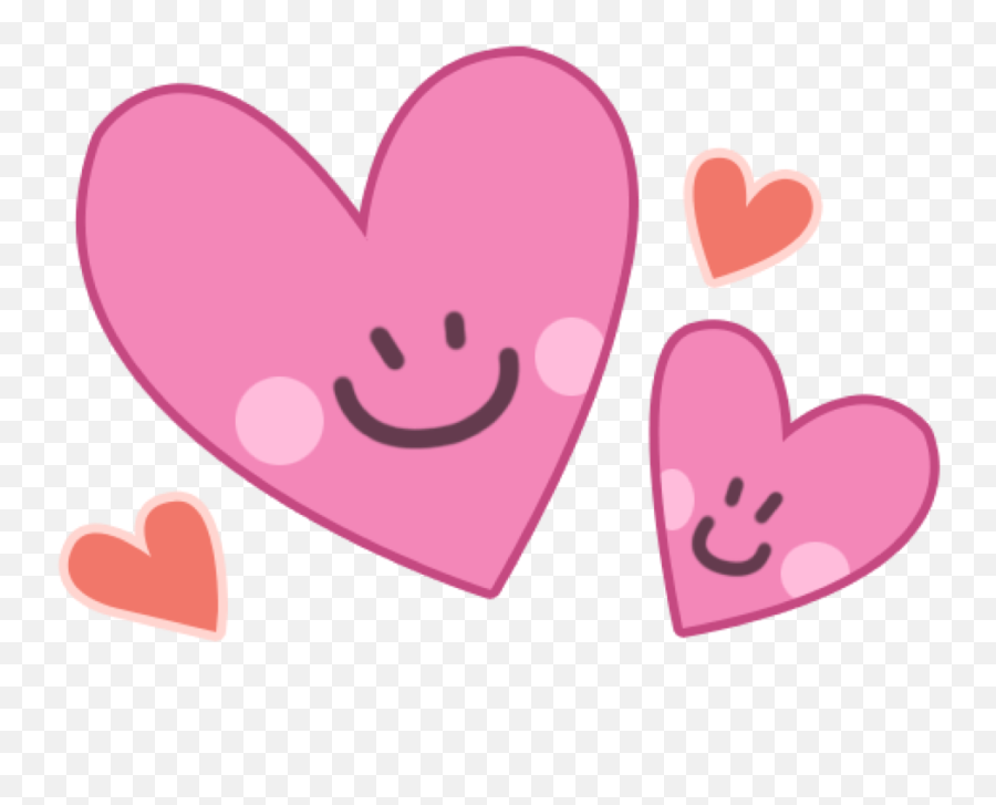 Cute Pink Hearts Littleheart Love Freetoedit - Heart Emoji,Little Heart Emoji