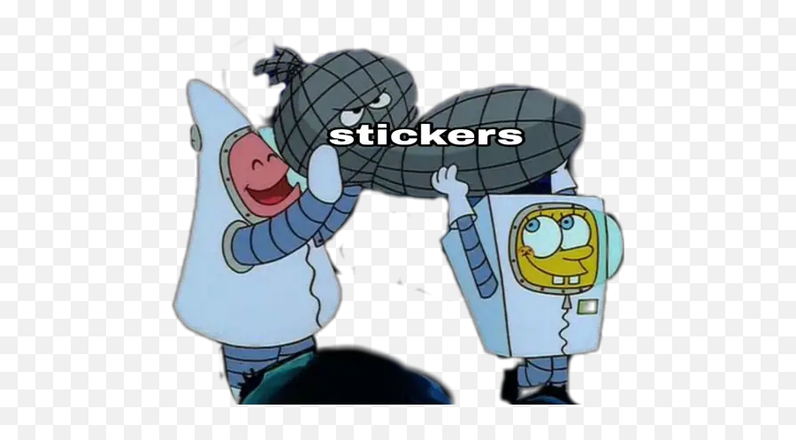 Bob Stickers For Whatsapp - Spongebob Area 51 Meme Emoji,Lobster Emoji Android