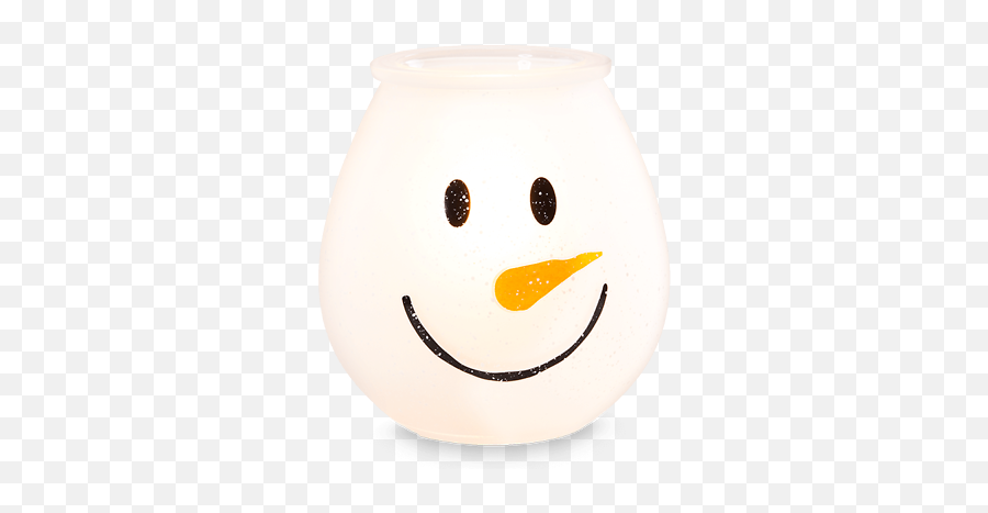Scentsy Frosty Glow Warmer Wax Plug In Light Up Warmer For Christmas Ebay - Smiley Emoji,Light Bulb Emoticon