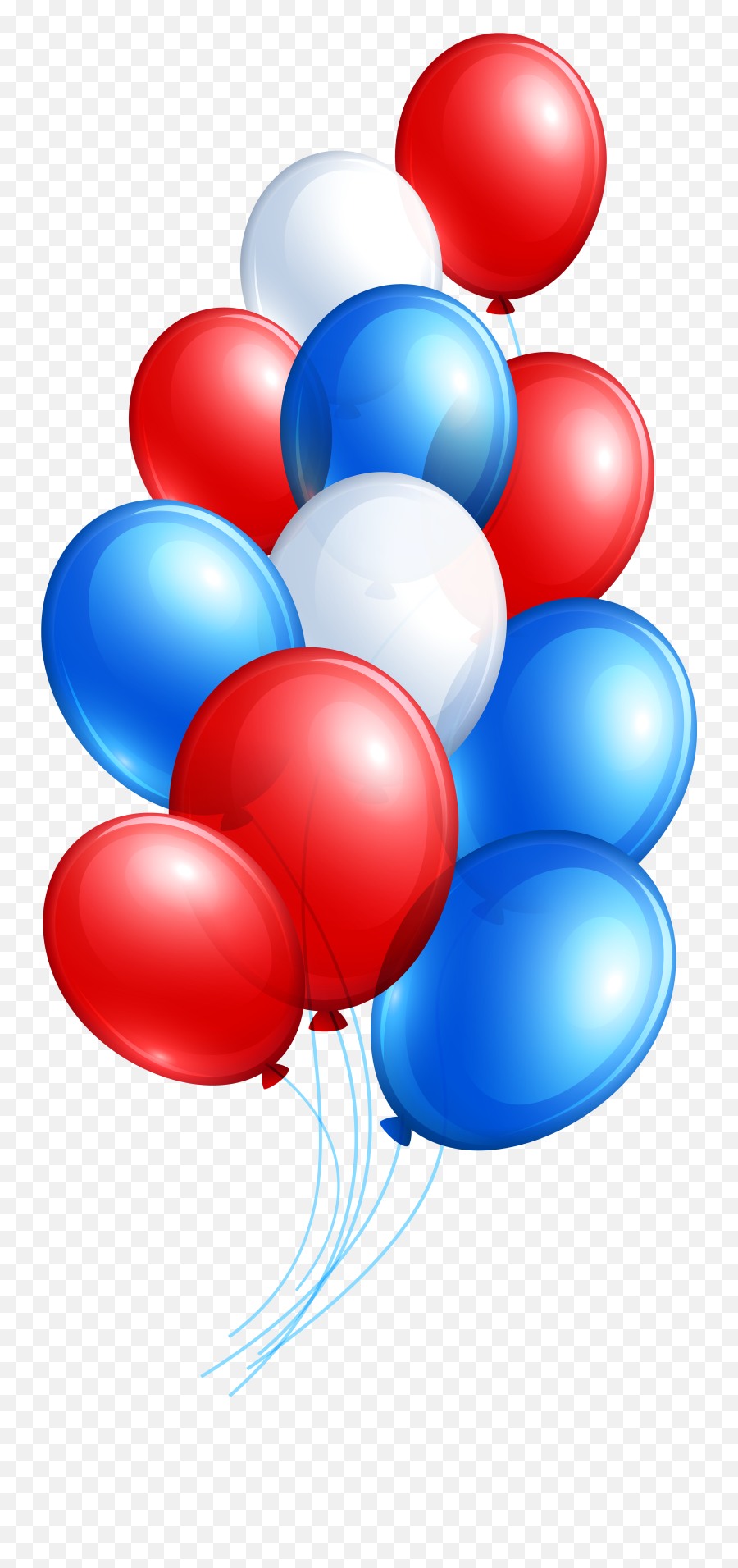 July Clipart Balloon July Balloon Transparent Free For - 4th Of July Balloons Png Emoji,Blue Balloon Emoji